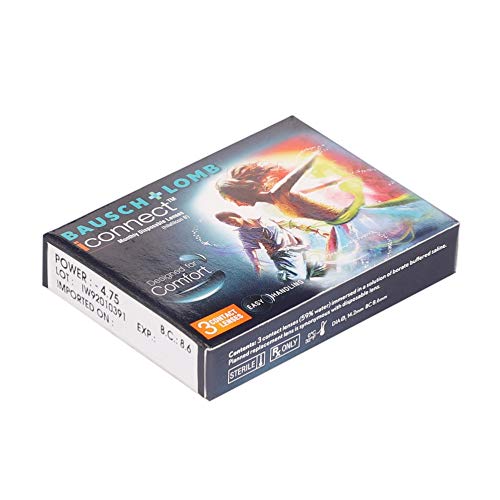 Image of Bausch + Lomb Iconnect Monthly Disposable Contact Lens (3 Lens Pack -4.75)