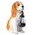 Afirst Dog Garden Statue - Outdoor Decor with Solar Lantern Valentine's Day Gift Lovely American Cocker Spaniel Figurine Patio Lawn Yard Art Ornaments Housewarming Gift
