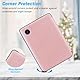 DMLuna Slim Shell Hülle für Tolino Shine 5 (2024), Shine Color, Shine 4 & Kobo Clara Colour, Clara BW (2024), Clara 2E, Premium Cover mit Auto Sleep/Wake Funktion und Ultra Slim Design, Roségold