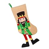 Lurrose Soldier クリスマス バッグ スタッファー クリスマスツリー 設定 リネン アーストーン