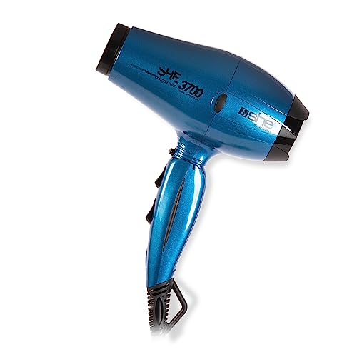 SHE Phon Asciugacapelli Modello 3700 - Compatto in Ceramica e Tormalina - Blu