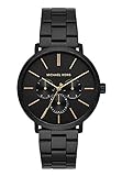 michael kors lexington mk8286 herrenuhr goldenes stahlarmband Wasserdichtigkeit: 5 ATM Michael Kors Herren Analog Quarz Uhr mit Edelstahl Armband MK8703