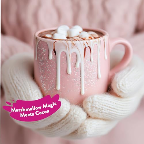 Image of Jordan's Skinny Mixes Sugar Free Marshmallow Sauce Topping, For Drizzling Over Coffee, Lattes, Ice Cream, Yogurt, Oatmeal, Hot Chocolate, Desserts, Zero Calories, Dairy & Gluten Free, Kosher, 12 Fl Oz