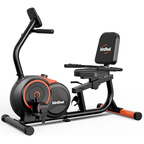 Recumbent Exercise Bike for Home, Stationary Bike for Seniors