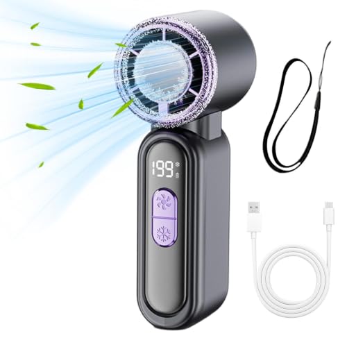 Mini ventilateur portable puissant et réglable pour voyage - 7