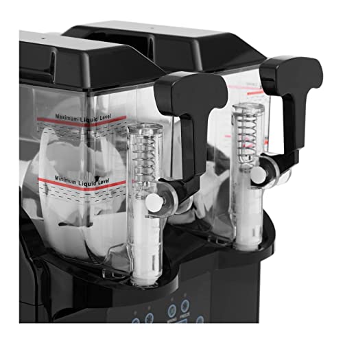 Royal Catering RCSL 2/3 Slush-Maschine 2 x 2 l digitales Bedienfeld Slush-Eismaschine Slushy Maker Slush Ice Maschine – Bild 3