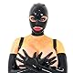 SALANSEX Sexy Vollgesichtsmaske Sex BDSM 100% Latexmaske SM Gesichtsmaske Cos Party mit Reißverschluss