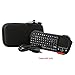 Aproca Hard Travel Case for Fosmon Portable Lightweight Mini Wireless Bluetooth Keyboard Controller