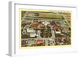 ART.COM Wall Art Print University of Utah, Salt Lake City, Utah on White Frame, 22" x 16"