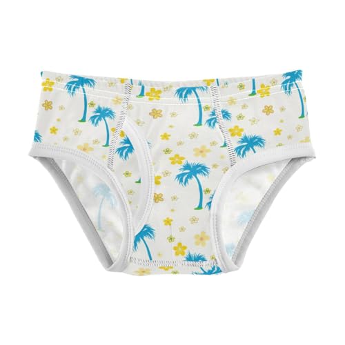 Summer Palm Tree Flowers Floral Toddler Boy's Underwear 2T 2302228