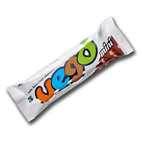 Vego Mini - Whole Hazelnut Chocolate Bar 65g (Pack of 15) Cover
