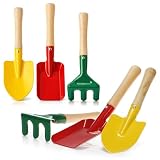 Wilhelm 6 pezzi Sell® set attrezzi giardino, mini utensili per balcone