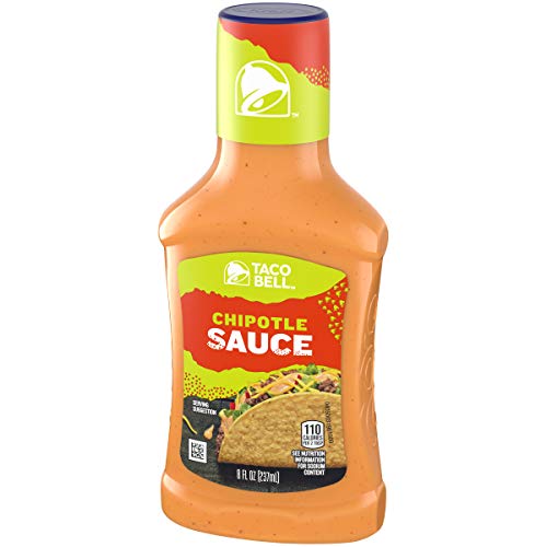 Taco Bell Bold & Creamy Chipotle Sauce (8 Fl Oz Bottles, Pack Of 6) #TOP4