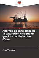 Analyse de sensibilité de la saturation critique en gaz lors de l'injection d'eau (French Edition) 6202339055 Book Cover