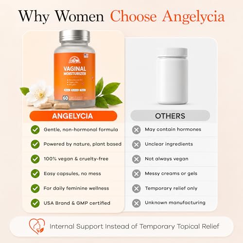 Image of ANGELYCIA Probiotic Vaginal Moisturizer Pills for Women Slippery Elm