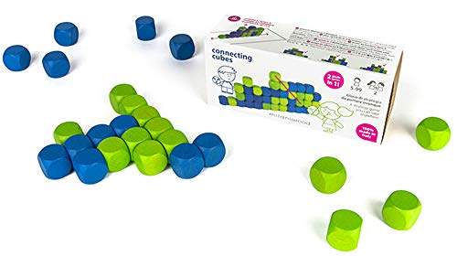 MilaniWood- Connecting Cubes-Gioco in Legno