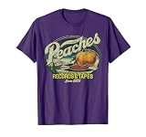 Vintage Peaches Records & Tapes Retro Vinyl CD T-Shirt