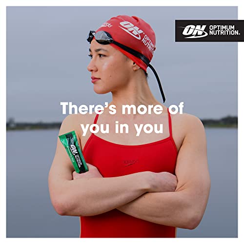 image for Optimum Nutrition Nutty Chocolate Caramel, Crispy Protein Bars, No Add