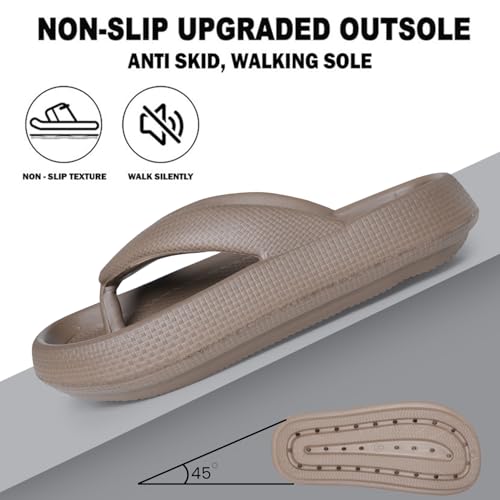 Image of DOCTOR EXTRA SOFT Women's Classic Ultra Soft Flip Flops /Slippers with Cushion FootBed for Adult | Comfortable & Light Weight| Stylish & Anti-Skid| Waterproof & Everyday Use Slip-on Ladies Girls D-541