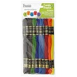 Essentials By Leisure Arts and Iris Embroidery Floss Candy Tropics 36 Pack - 6 Strand Cotton Thread for Embroidery, Cross Stitch, Crafts, DIY Projects