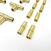 30 Pieces) 1/2" Brass PEX Fittings For 1/2 Inch PEX Pipe (10 - Elbow