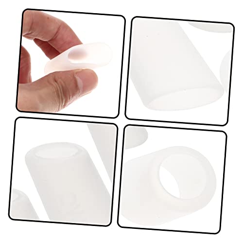 HOMSFOU 6 Stück Teekannen-Auslauf Aus Silikon Küchenutensilien Getränkespender Edelstahl-Küchenutensilien Getränke-Serviergeschirr Kaffeekannen-Auslauf-Hülse