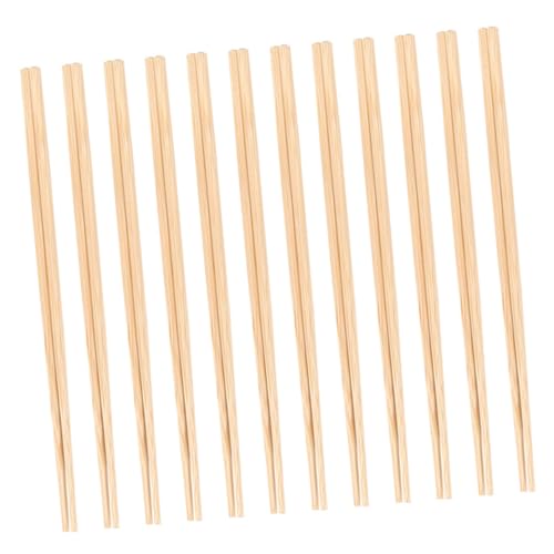 20 Pairs Long Bamboo Non-Slip Cooking Chopsticks