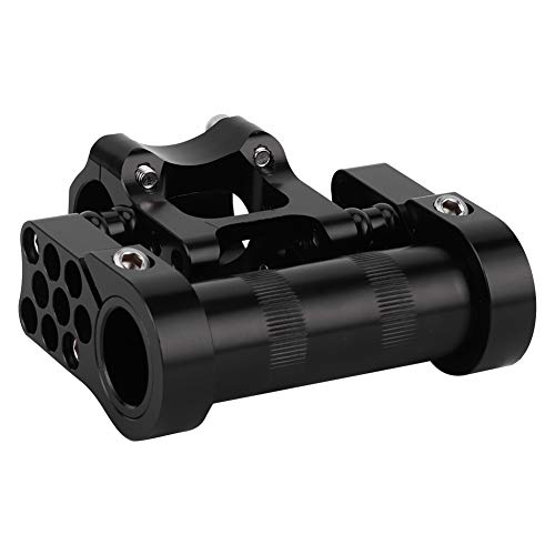 Vgeby Bike Double Stem, Folding Bike Adjustable Double Stem 25.4 Cnc Aluminium Alloy Bicycle Parts Accessory Bicycle And Spare Supplies Bicycles And Spare Parts #TOP6