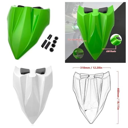 Capot selle arrière Ninja 650 Z650 queue passager blanc - 2