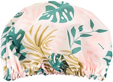 EcoTools Shower Cap, Organic Cotton Lining, Reusable Waterproof, 1 Count