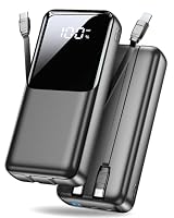 Power Bank Fast Charging, 40000mAh Portable Charger Built-in Cables, 22.5W