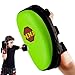 Fluorescent Arc Kick Shield - Kickboxing Pads, Resistant Martial Arts Pads, Karate Kicking Pads, Muay Thai Pads | Thickened Punching Pad Shield Curved, Adjustable Karate Kick Pads for Boxing