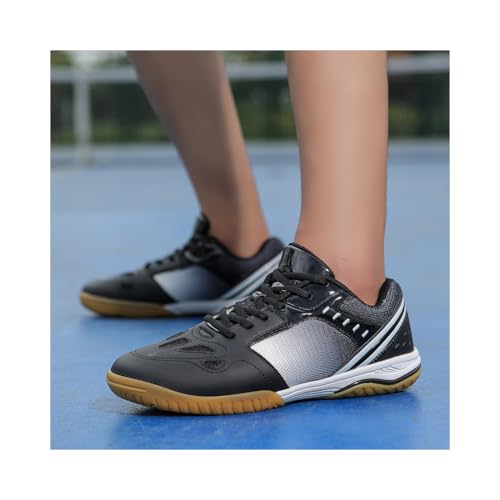 JKXK バドミントンシューズ メンズ 25.5cm ブラック