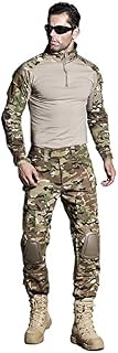 SINAIRSOFT US Army Uniform Shirt Pants with Knee Pads Tactical Combat Airsoft Hunting