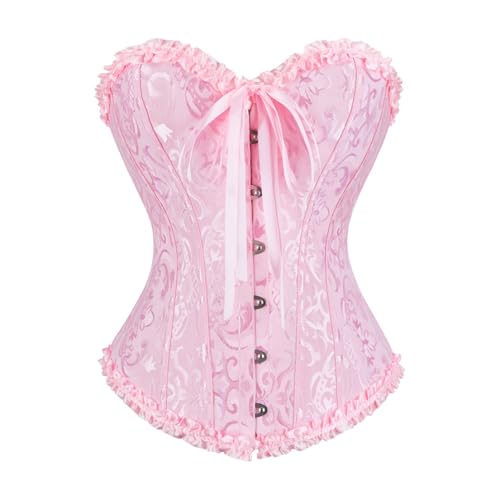 Image of frawirshau Women's Overbust Costume Corset Renaissance Victorian