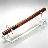 WANLIAN Acrylic Flute Display Stand for Indian Flute (Transparent)