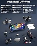 10.26" Wireless Car Stereo for Apple Carplay & Android Auto with 4K Front + 1080P Backup Camera, IPS Touchscreen Car Tablet, Carplay Screen with GPS, Bluetooth, Mirror Link, 64GB TF Card, AUX - Image 8