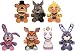 Funko Five Nights at Freddy's Twisted Ones Collectible Plush Figures, 8-inch (Set of 7)