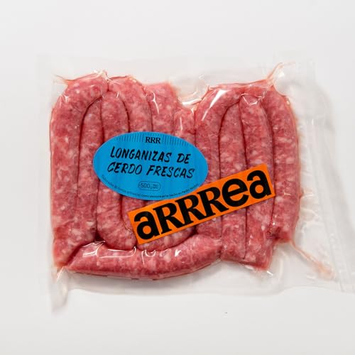 Longanizas de porco frescas área 2 x 500 g