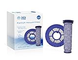 Fette Filter - Vacuum Filters Compatible with Dyson DC41, DC65, DC66 HEPA Post Filter & Pre Filter. For Animal, Multi Floor and Ball Vacuums. Compare to Part # 920769-01 & 920640-01 (Combo Pack)