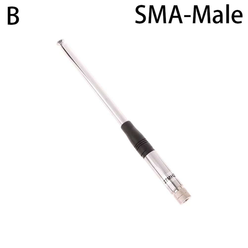 Connettore SMA antenna CB 27 MHz walkie talkie telescopica portatile
