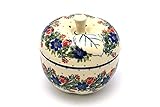 Polish Pottery Apple Baker - Garden Party