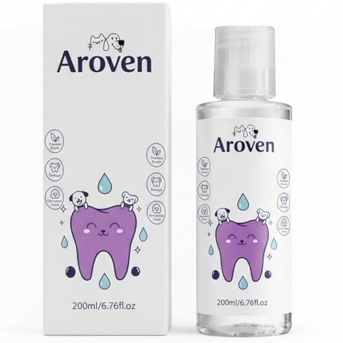 Kymezol Aroven Dental Dog – Odorless & Flavorless Formula, Helps Freshen Breath and Support Oral Hygiene, 200ml (1pc)