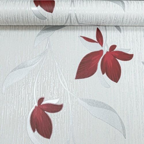 Erismann Fleur Wallpaper Red (9730-06)