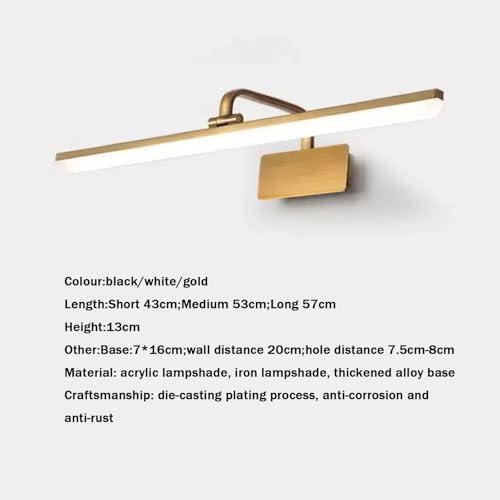 Aplique de pared minimalista de hierro y acrílico con luz LED cálida para interior 6