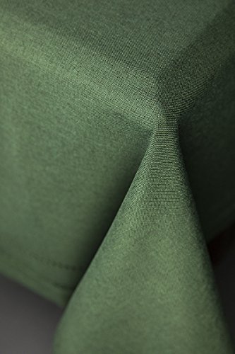 Xia Home Fashions Double Hemstitch Easy Care Tablecloth, 65 By 120-Inch, Pine #TOP3