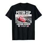 Disney Pixar Cars 2 Lightning Mcqueen Piston Cup Champion Tシャツ