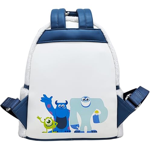 Loungefly Disney Monsters Inc Yeti Plush Cosplay Double Strap Shoulder Bag2