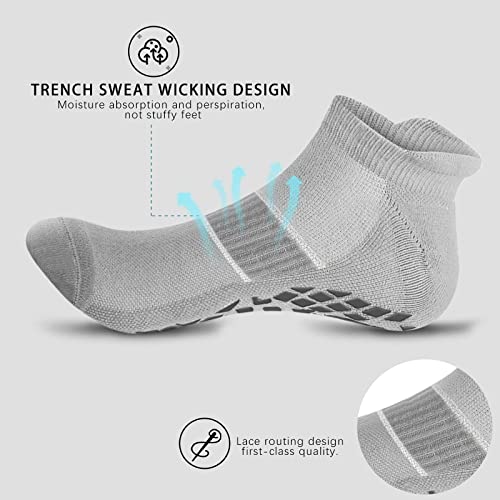Wander G Non Slip Pilates Socks With Grips For Yoga, Barre, Ballet, Grip Exercise Socks For Women And Men #TOP4