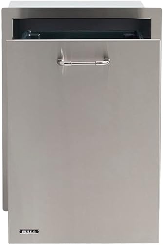 Miniatura 9 de Bull Outdoor Products 65784 PuertaPropano Cajón Combo, Acero Inoxidable